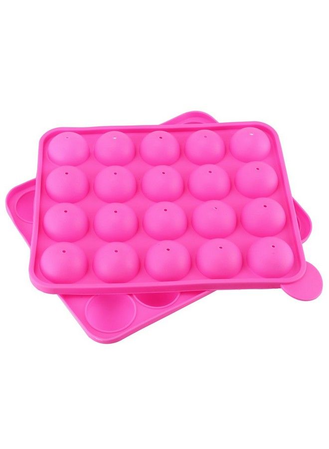 Decora 20Cavity Silicone Mold With 20 Pcs Sticks For Cake Pophard Candy And Party Cupcake - Image 4