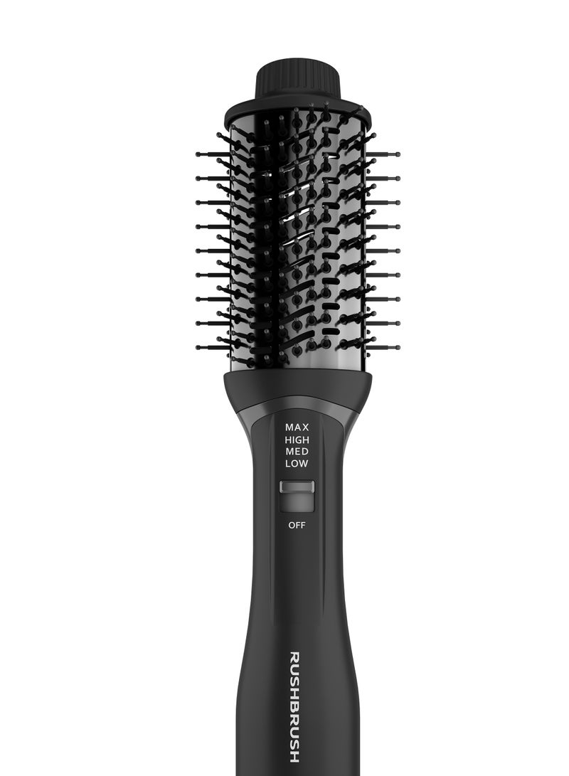 Rush Brush V2 Lite Black Volumizer - 1200W - Image 2