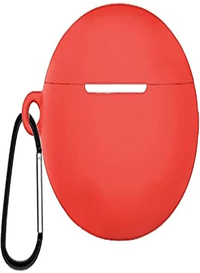 YOMNA - YOMNA Protective Case for Huawei Freebuds 4i Silicone Cover Shockproof Earphone Case Soft Thin Anti Slip Earbud (Orange) - Image 1