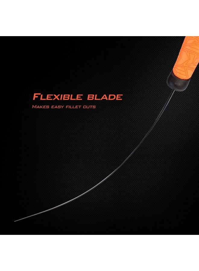 Kastking Speed Demon Pro Fillet Knife - Razor Sharp G4116 German Stainless-Steel Blade, Professional Level Knives for Filleting and Boning, Non-Slip Handles, Includes Protective Sheath - Image 4