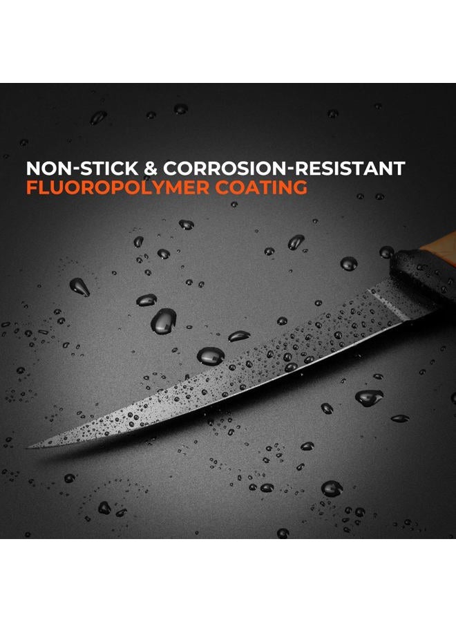 Kastking Speed Demon Pro Fillet Knife - Razor Sharp G4116 German Stainless-Steel Blade, Professional Level Knives for Filleting and Boning, Non-Slip Handles, Includes Protective Sheath - Image 5