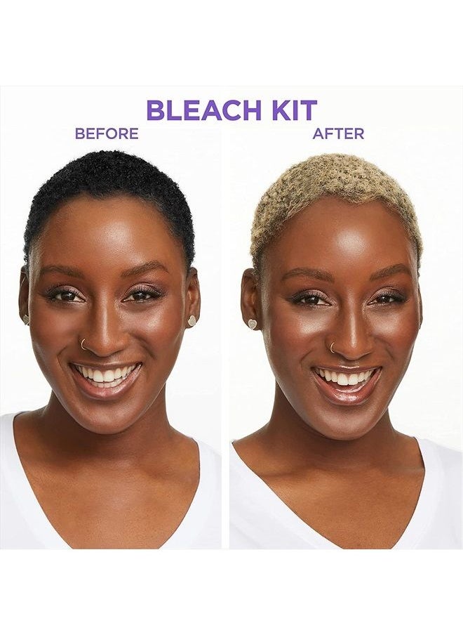 SoftSheen-Carson - SS Carson/Interbeauty Dark and Lovely® Uplift Hair Bleaching Kit for Dark Hair, Bleach Blonde Hair Dye Kit includes Hair Bleach Powder, Cream Developer and Hair Toner Bleach Blonde 1 kit - Image 1