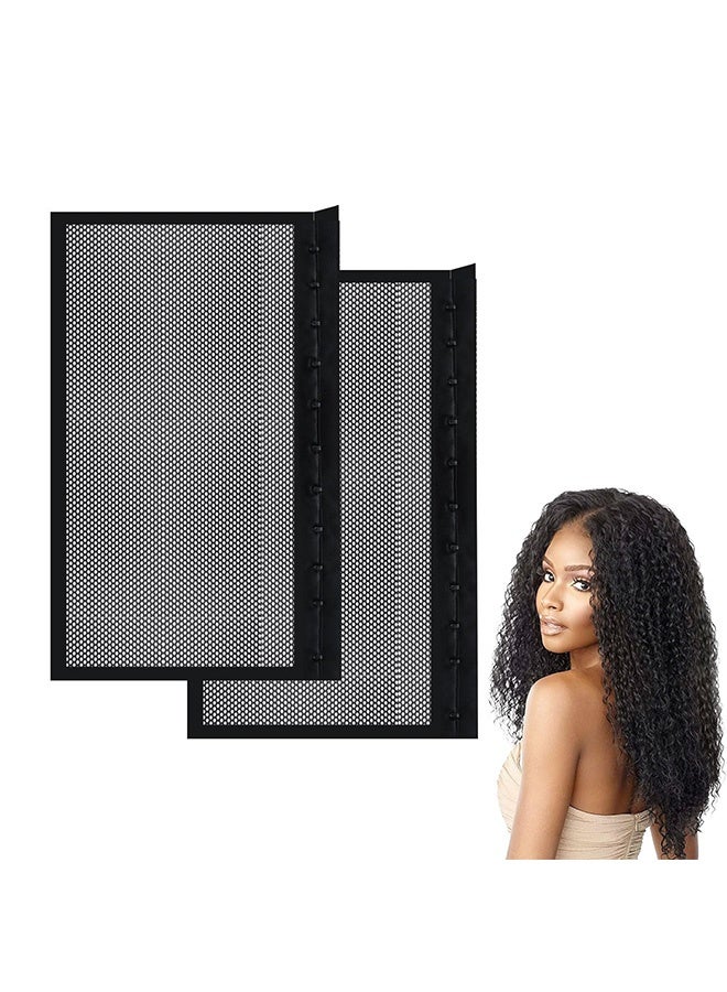 Peachjoy أداة إطالة الشعر المجعد – موسع الشعر لقُصيرات الشعر، الأمواج، والدوائر – شبكة إطالة لتصفيف الشعر المثالي - Image 1