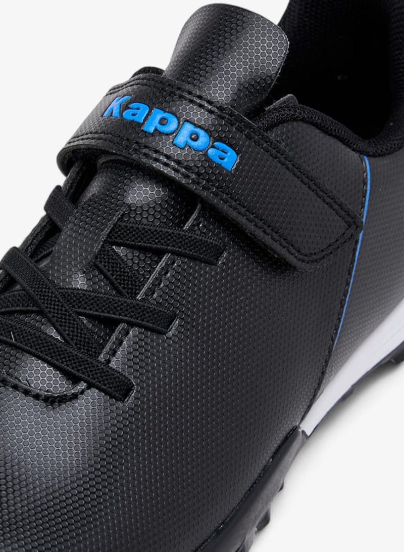 Kappa Boys' Logo Print Sports Shoes with Hook and Loop Closure - Image 4
