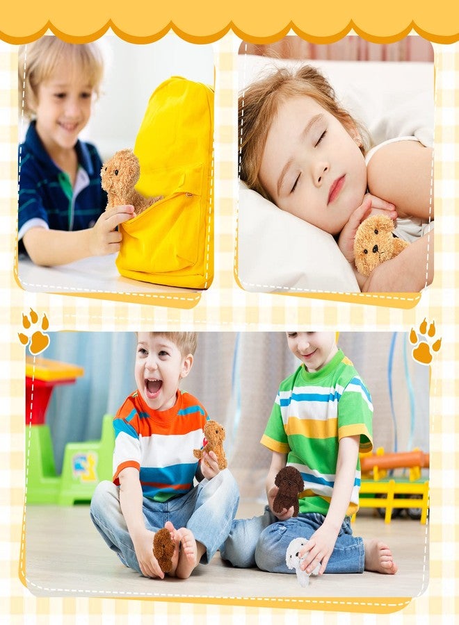 Liliful 50 Pcs Stuffed Animals Bulk Mini Plush Dogs 4.7" Small Cute Soft Adopt a Dog Puppy for Kids Reward Classroom Gifts Bag Fillers Easter Birthday Party Favor(Multicolored,Cute Style) - Image 5