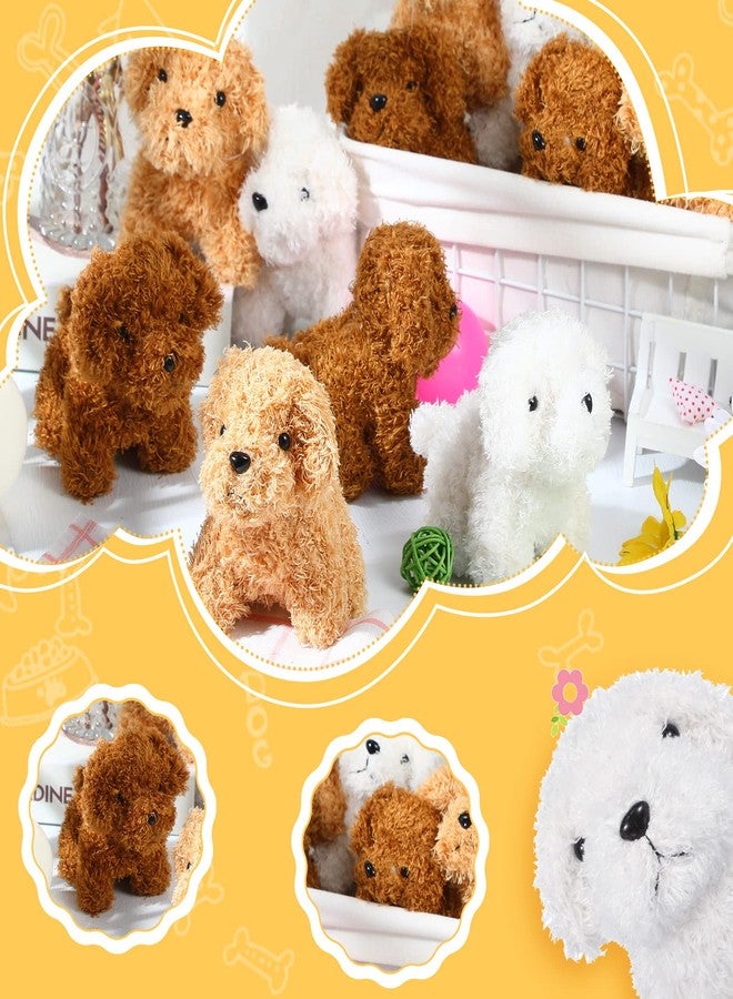 Liliful 50 Pcs Stuffed Animals Bulk Mini Plush Dogs 4.7" Small Cute Soft Adopt a Dog Puppy for Kids Reward Classroom Gifts Bag Fillers Easter Birthday Party Favor(Multicolored,Cute Style) - Image 4