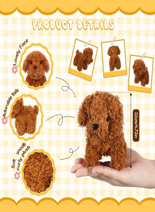 Liliful 50 Pcs Stuffed Animals Bulk Mini Plush Dogs 4.7" Small Cute Soft Adopt a Dog Puppy for Kids Reward Classroom Gifts Bag Fillers Easter Birthday Party Favor(Multicolored,Cute Style) - Image 2