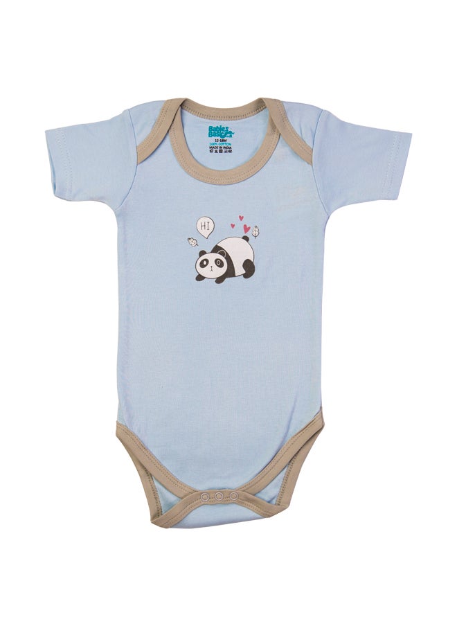 Babies Basic - Printed Romper/Bodysuit For Babies - Pack Of 3, Multi Color - Image 1