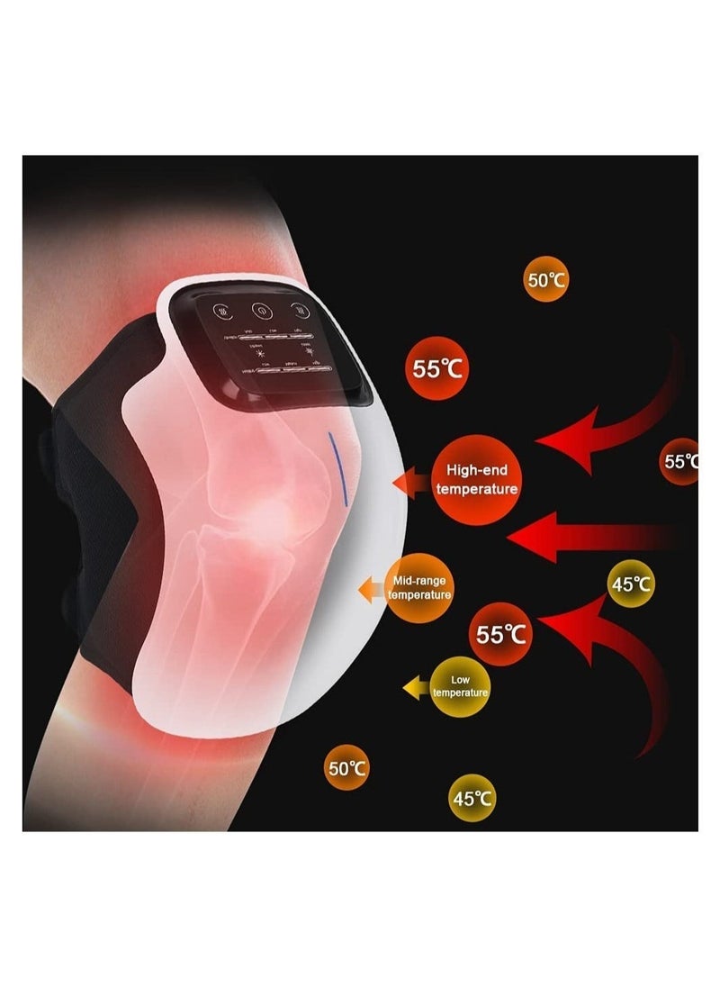 ELTRAZONE Knee Massager with Heat and Kneading for Pain Relie，Infrared Heated Vibration Physiotherapy for Arthritis Massager - Image 3