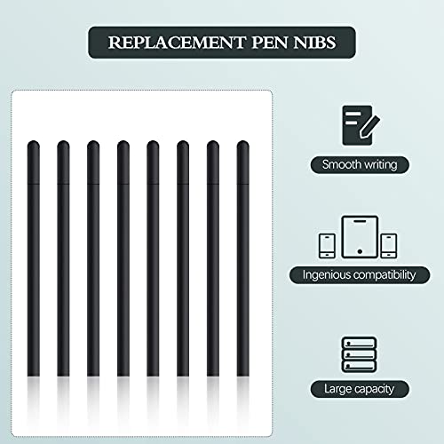 TOODOO 20 Pieces Replacement Standard Pen Nibs Black Replacement Refill Standard Nibs Drawing Pen Compatible with Wacom Bamboo Intuos Ctl471 Ctl671 Ctl672 Cth480 - Image 3