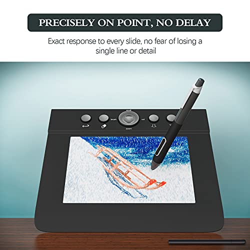 TOODOO 20 Pieces Replacement Standard Pen Nibs Black Replacement Refill Standard Nibs Drawing Pen Compatible with Wacom Bamboo Intuos Ctl471 Ctl671 Ctl672 Cth480 - Image 5