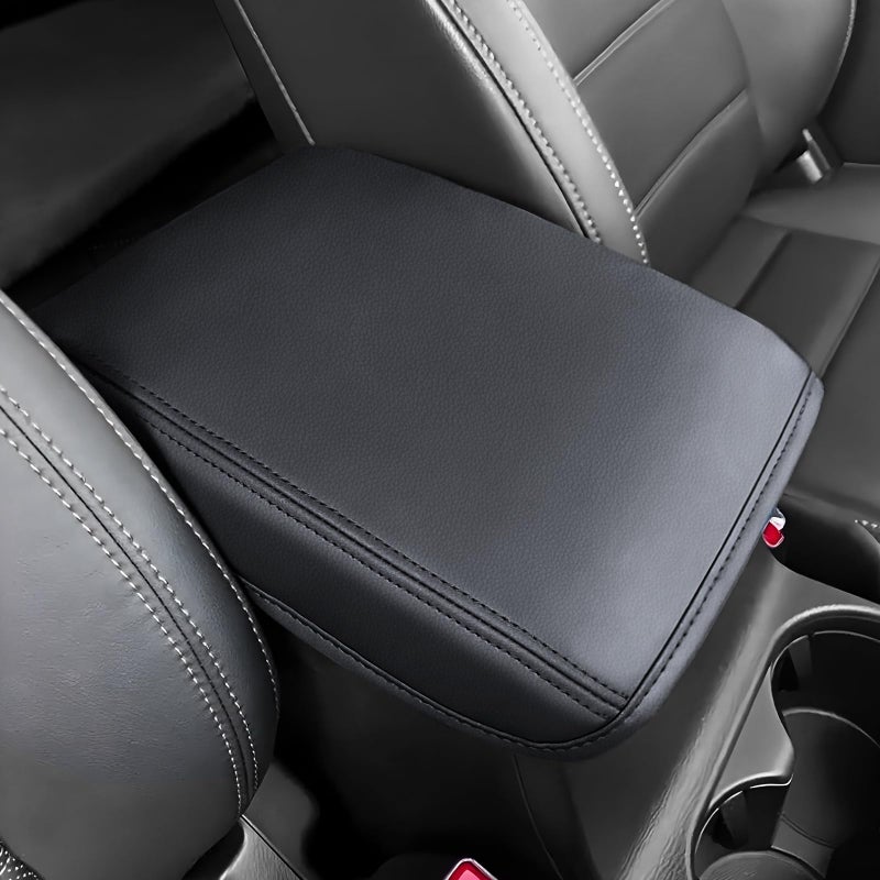 Ruautumn Car Center Console Cover for Mazda CX5CX5 20182025 Accessories AntiScratch Leather Middle Console Lid Cover Pad Protector Elbow Arm Rest Cover for Car - Image 3