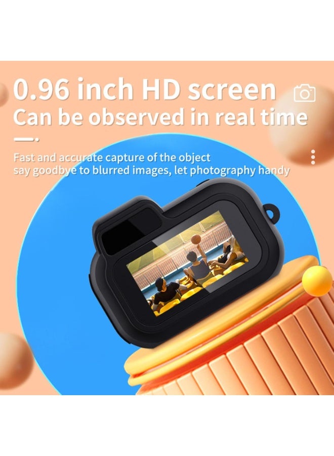 Camera Keyring, Digital Camera 1080P HD 2MP with 0.96'' Color Screen and Hand Strap, 32GB Card, Thumb DV DVR Video Camera for Kids Teens Students Autonomy - Image 5