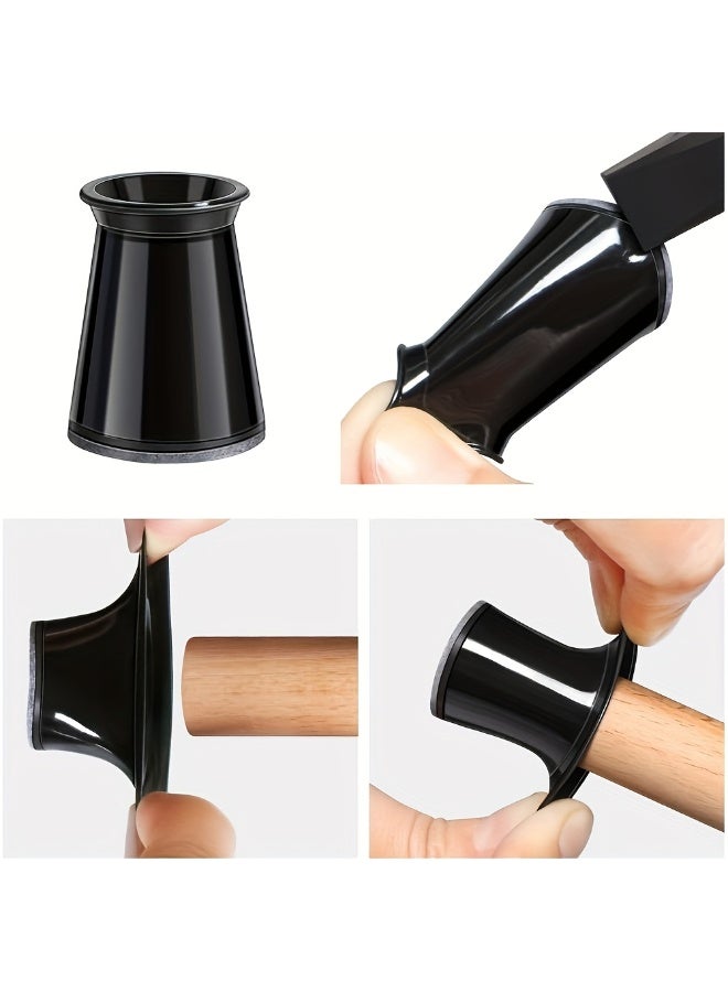 32PCS Chair Leg Floor Protection Pads - Anti-Slip & Noise-Reducing Felt Foot Covers, Furniture Leg Protectors - Image 4