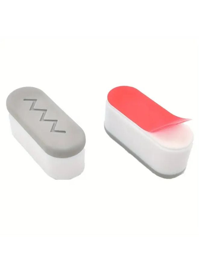 4pcs Toilet Seat Bumpers Durable Buffer System Ultra Stick Adhesive Enhanced Stability - Image 5