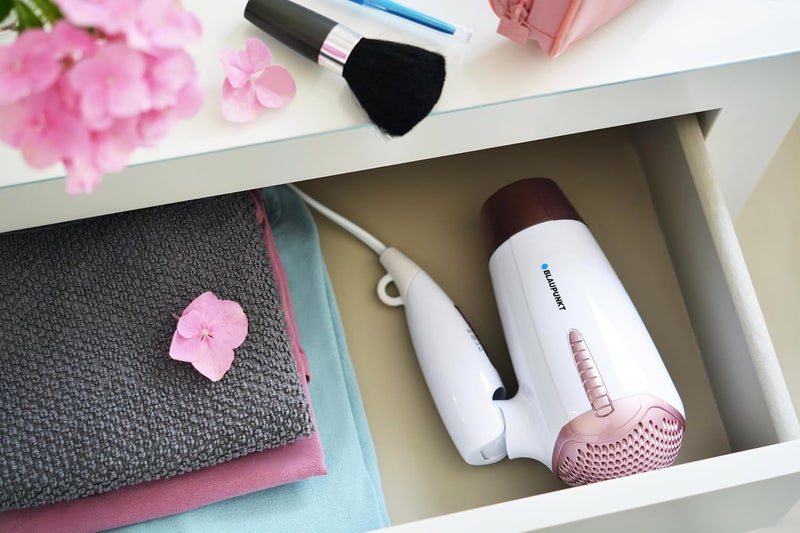 Blaupunkt Hair Dryer 1200W – 2 Heat, 1 Cool And 2 Speed Settings, Foldable Handle, Compact & Lightweight, Travel-Friendly Hair Dryer with Overheat Protection – SDF312PK - Image 5