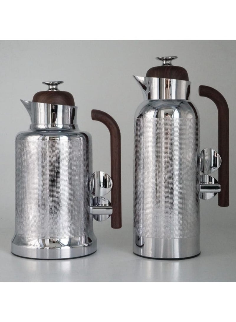 السيف  طقم ترامس ساندرا من السيف للشاي والقهوة بتصميم أنيق 1 لتر / 1 لتر