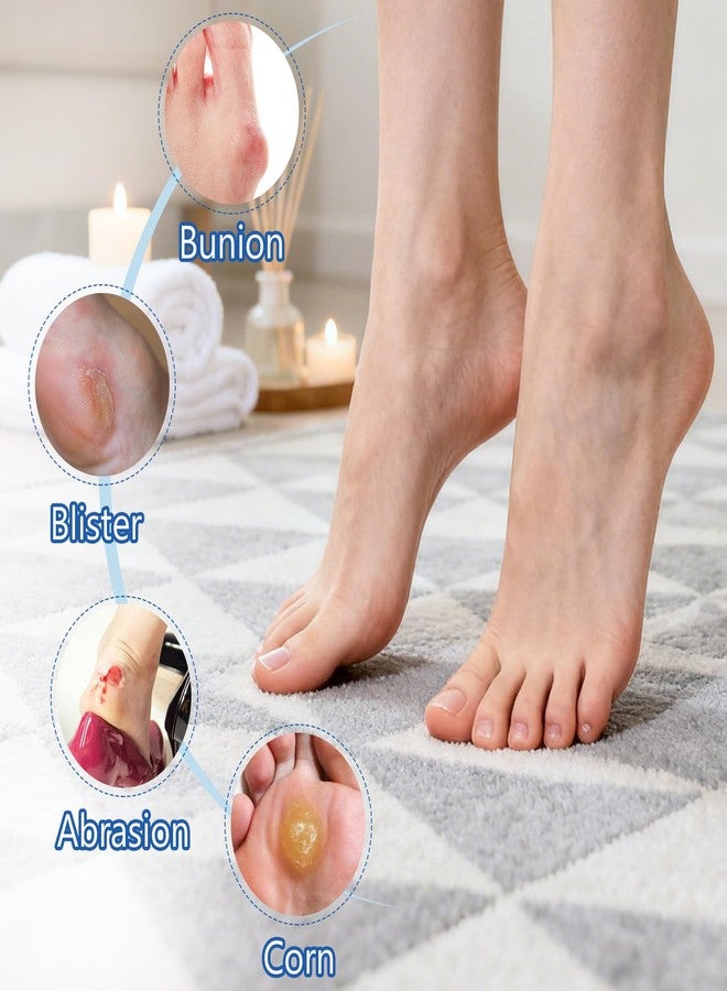 OAKDOLCHE 10Ct Hydrogel Bunion Cushions, Bunion Pain Relief Pads for Protection Against Shoe Pressure and Friction, Self-Adhesive & Water-Resistant, Fits Shoes for Men & Women - Image 3