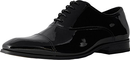 Florsheim Tux Cap Toe Oxford Men's Oxford, 10 3E US, Black - Image 2