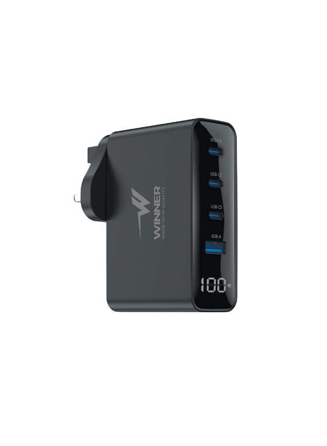 WE WINNER Winner Wall Charger 100W (USB + Type-C) - Image 1