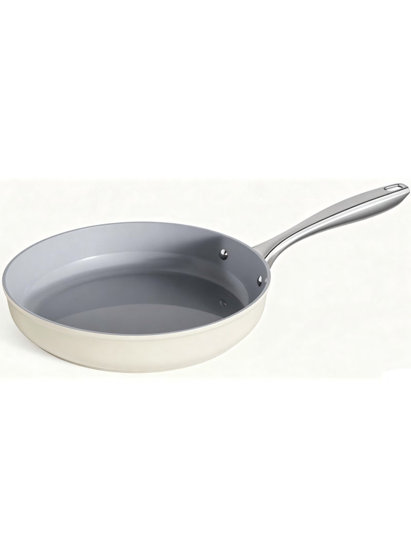Ceramic Nonstick Frying Pan Skillet, | PFAS-Free Ceramic Nonstick, Dishwasher & Oven Safe, Stay Cool Handle, Durable Metal Utensil Safe, Egg & Omelet Pan(28cm) - Image 1