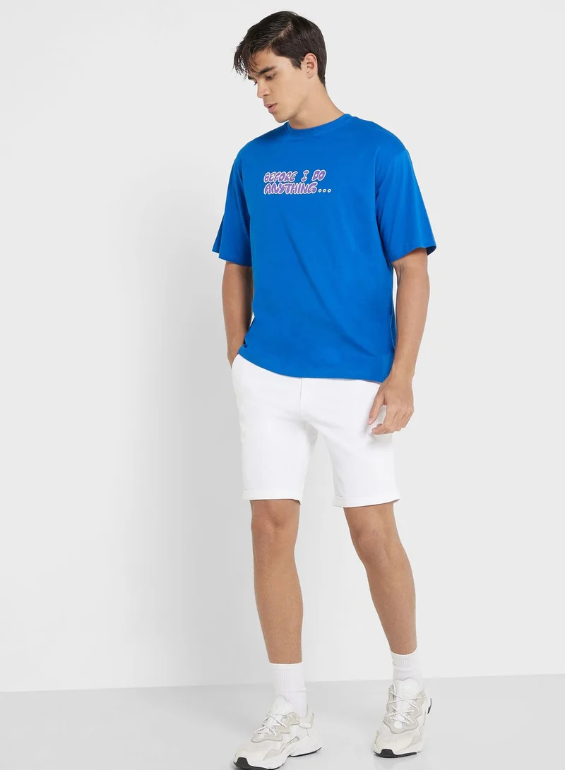 Seventy Five Oversized Graphic Tee