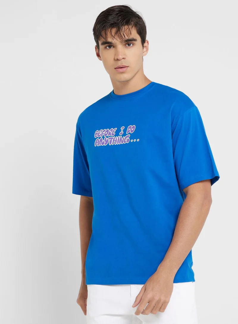 Seventy Five Oversized Graphic Tee