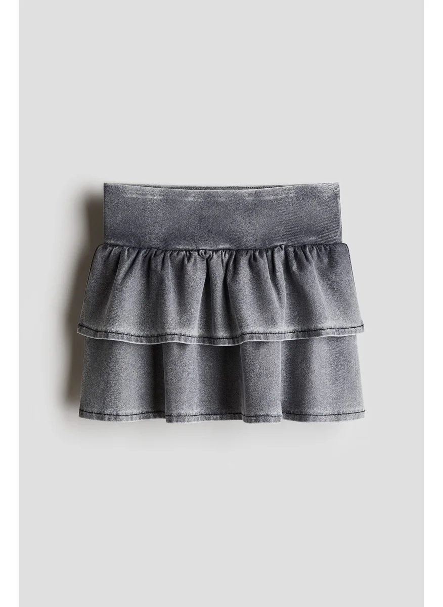H&M Denim-Look Skirt