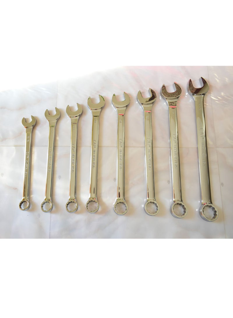 CATERPILLAR Set of 8 Wrenches different sizes - Image 1
