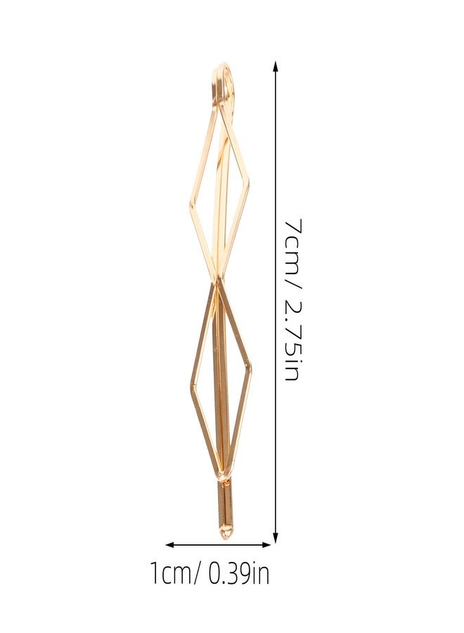 KALLORY Metal Hair Clip Set 16Pcs Geometric Bobby Pins for Women Girls Hair Accessories Wedding Party Styling - Image 2