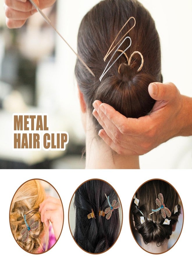 KALLORY Metal Hair Clip Set 16Pcs Geometric Bobby Pins for Women Girls Hair Accessories Wedding Party Styling - Image 4