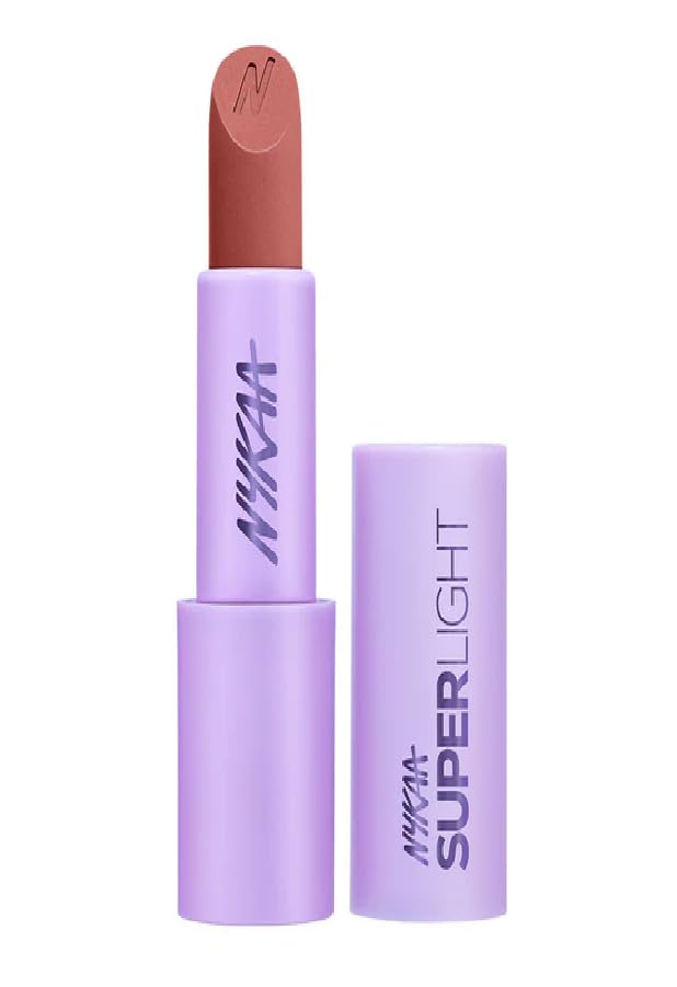 Nykaa Nykaa Cosmetics Superlight Feathertouch Lipstick Wispy 42g - Image 1
