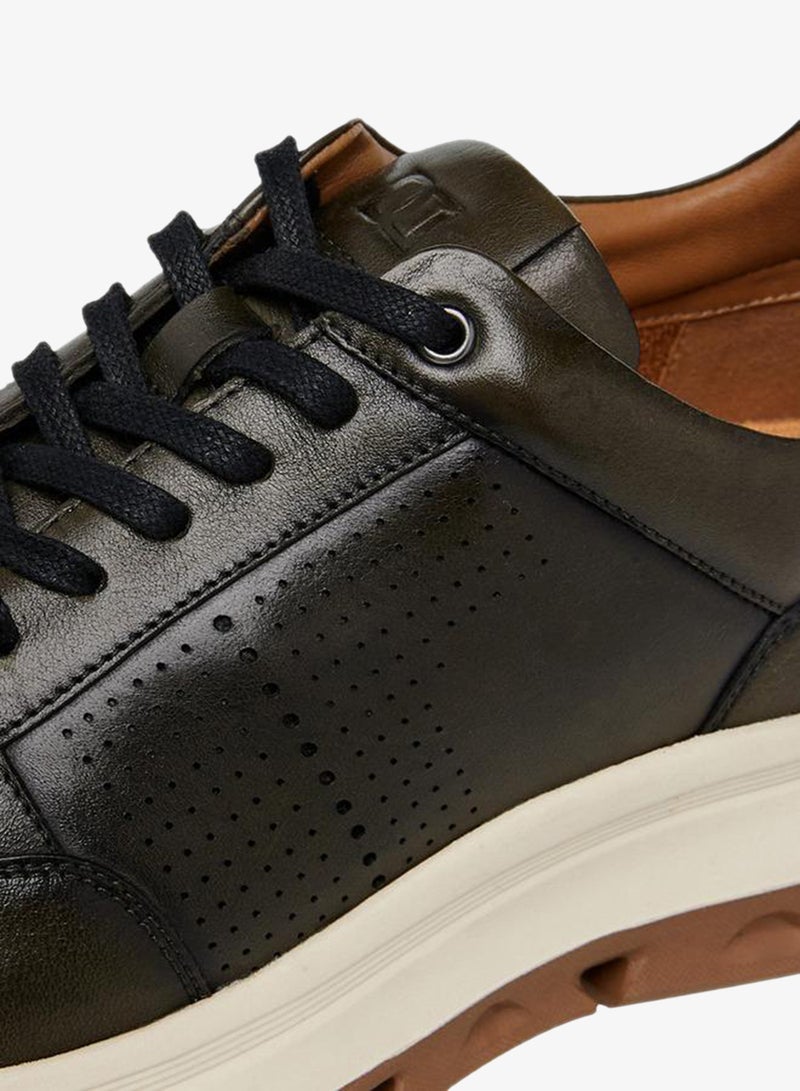 دوتشيني حذاء رياضي رجالي برباط وفتحات جانبية - Image 4