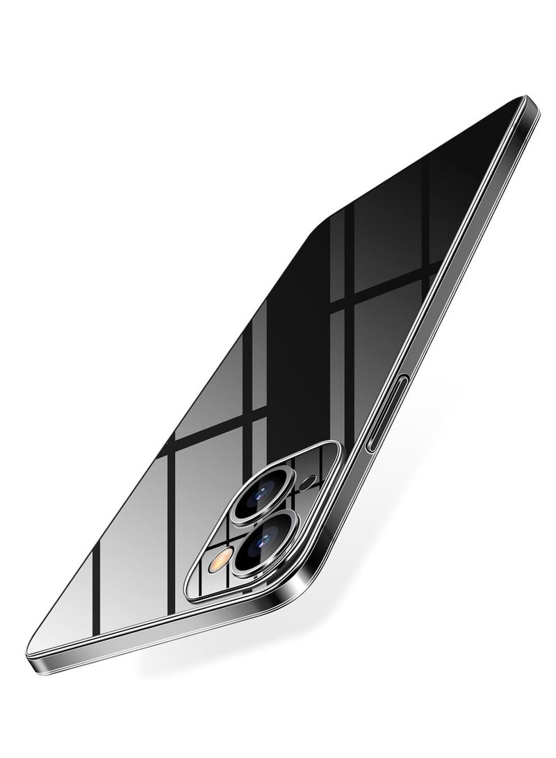 جراب نحيف متوافق مع iPhone 15 Pro Max - مقاس 0.2 مم [رفيع كالورق] جراب خفيف الوزن بلمسة نهائية غير لامعة شفافة مع حماية خلفية من مادة البولي بروبيلين [مضاد لبصمات الأصابع والاصفرار] (شفاف) - Image 1