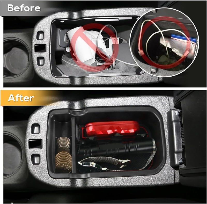 LFOTPP Car Center Console Armrest Box for Jeep Compass - Image 2