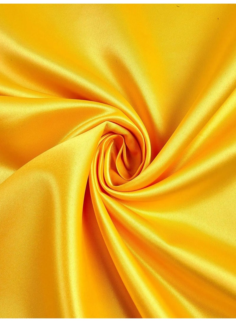 JewelOnPalette Bridal Duchess Satin Fabric, Peau de soie, Matt finish, 56 inch width, Cut By The Meter Yard, Heavy Quality for Gowns, Dresses and Formal Wear - Image 1