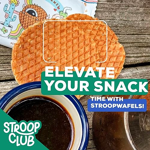 Stroop Club Gluten Free Caramel Stroopwafels - Original Dutch- Delight Caramel Waffle Cookies | Organic & 100% Gluten Free Stroopwafels - 24 Waffle Cookies (12 Pack of 2) - Image 5