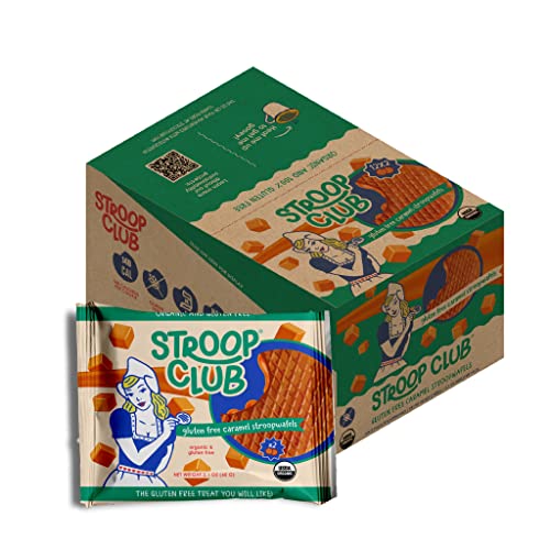 Stroop Club Gluten Free Caramel Stroopwafels - Original Dutch- Delight Caramel Waffle Cookies | Organic & 100% Gluten Free Stroopwafels - 24 Waffle Cookies (12 Pack of 2) - Image 2