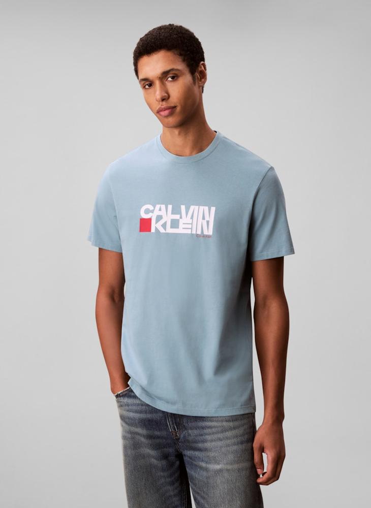 Calvin Klein Jeans 30S Graphic Crew Neck T-Shirt - Image 1
