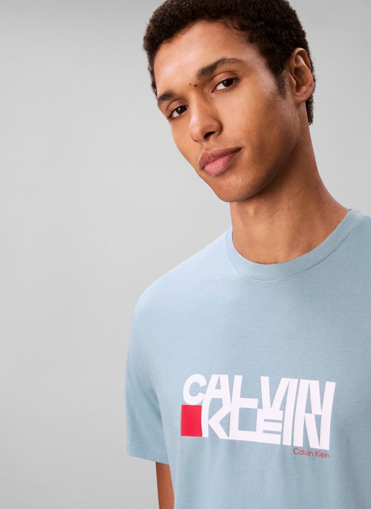 Calvin Klein Jeans 30S Graphic Crew Neck T-Shirt - Image 4