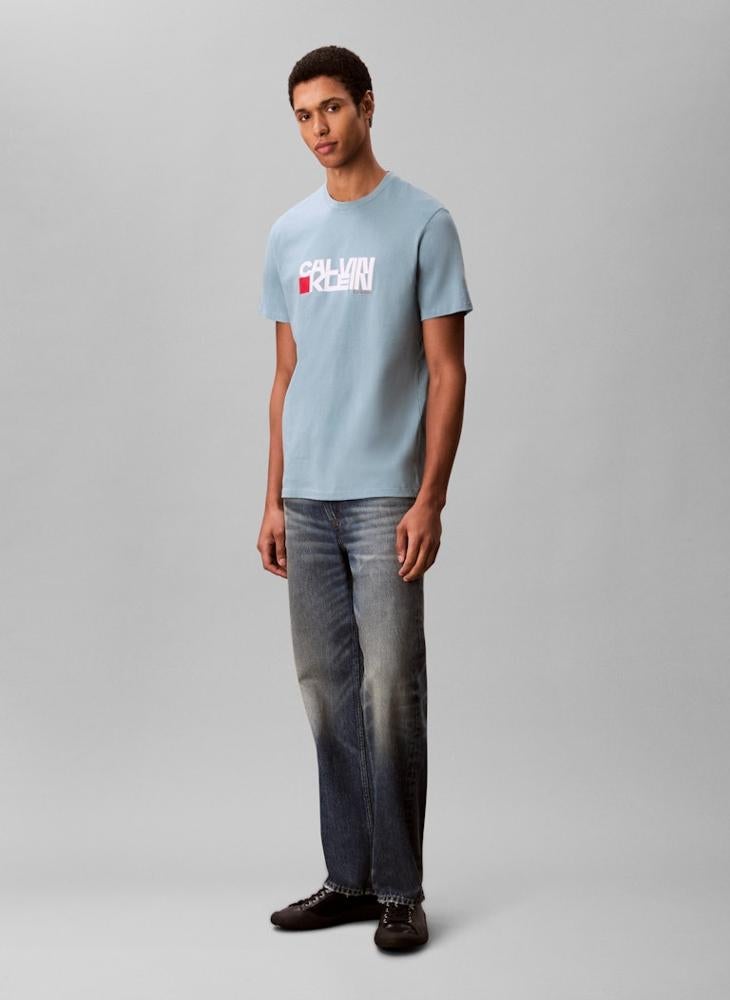 Calvin Klein Jeans 30S Graphic Crew Neck T-Shirt - Image 5