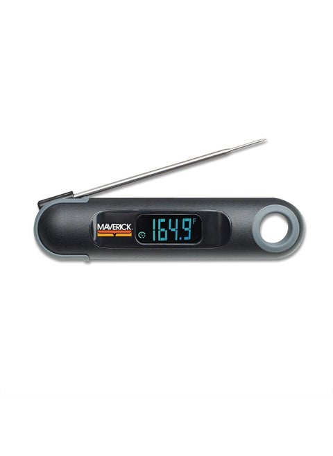 Pt-75 2-In-1 Digital Instant-Read Thermometer With Built-In Automatic Count Up Timer Great For Meat Grill Barbecue And Kitchen