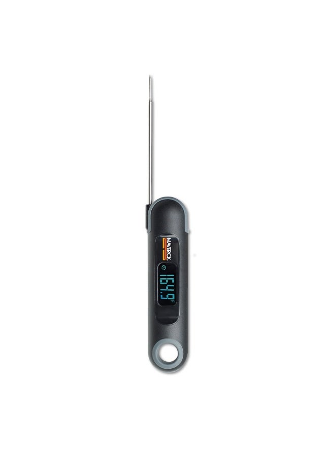 Pt-75 2-In-1 Digital Instant-Read Thermometer With Built-In Automatic Count Up Timer Great For Meat Grill Barbecue And Kitchen