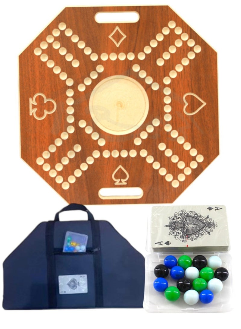 Jackaroo 3 in1 Combo Of Jackaroo Board Game With Carry Bag Size 45 x 25 cm And Jackaroo Marbles - Image 2
