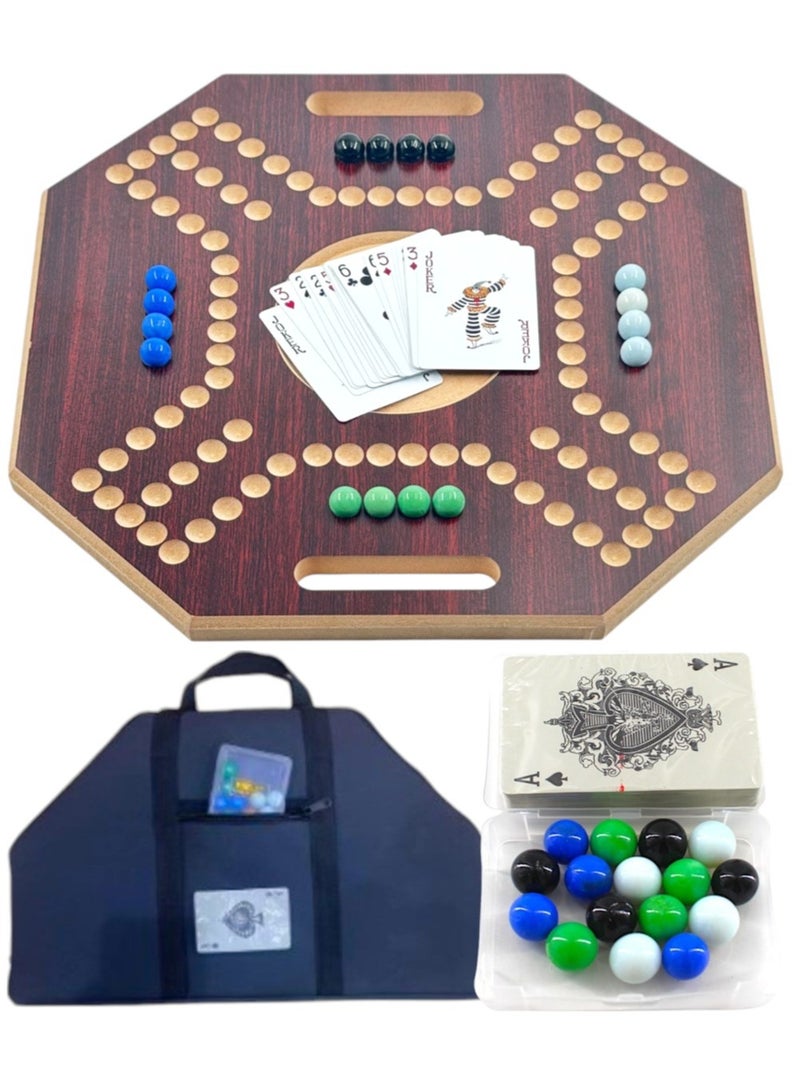 Jackaroo 3 in1 Combo Of Jackaroo Board Game With Carry Bag Size 45 x 25 cm And Jackaroo Marbles - Image 3
