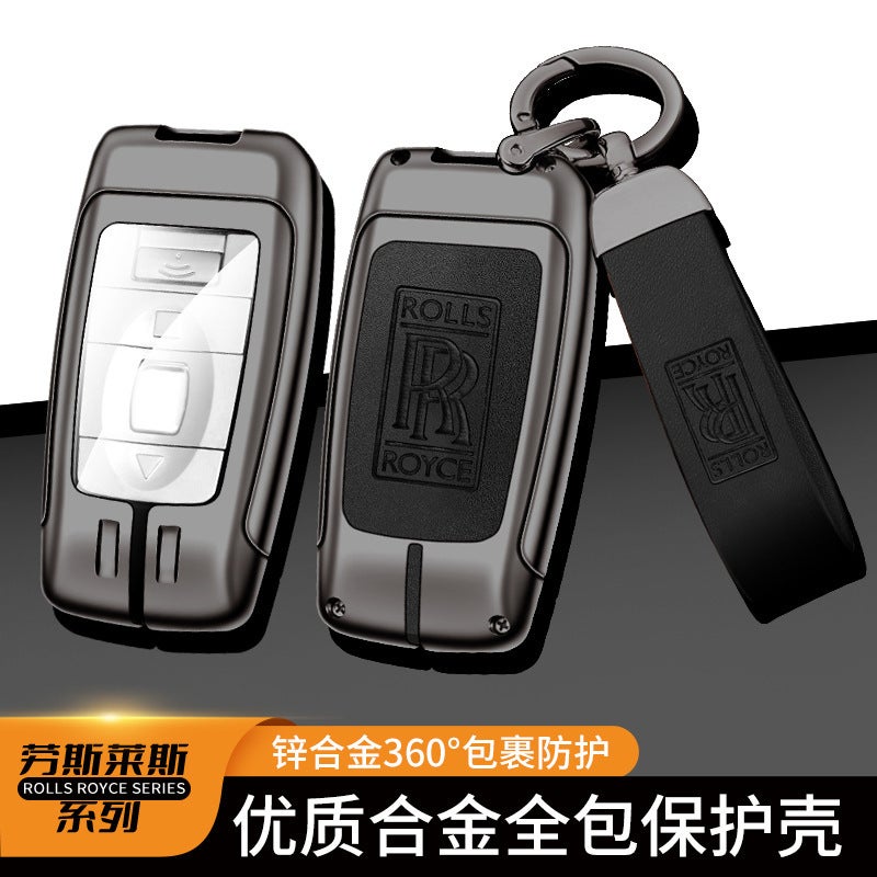 Applicable Rolls-Royce Key Case Curry South Phantom Guster Phantom Phantom Car Key Case Buckle Factory - Image 2