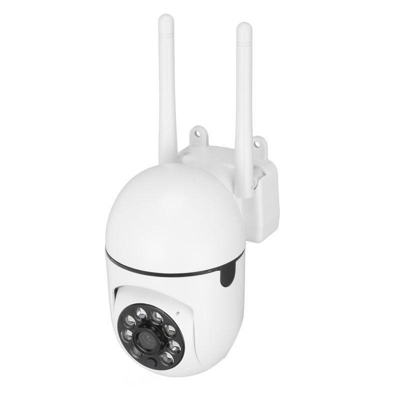 Security Camera: 360° View Smart Motion Tracking Wireless Camera - Two Way Audio Floodlight Night Viewing Surveillance Camera for Home 24/7 Monitoring - Image 3