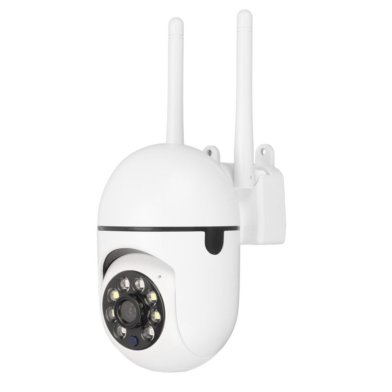 Security Camera: 360° View Smart Motion Tracking Wireless Camera - Two Way Audio Floodlight Night Viewing Surveillance Camera for Home 24/7 Monitoring - Image 5
