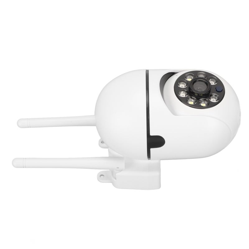 Security Camera: 360° View Smart Motion Tracking Wireless Camera - Two Way Audio Floodlight Night Viewing Surveillance Camera for Home 24/7 Monitoring - Image 1