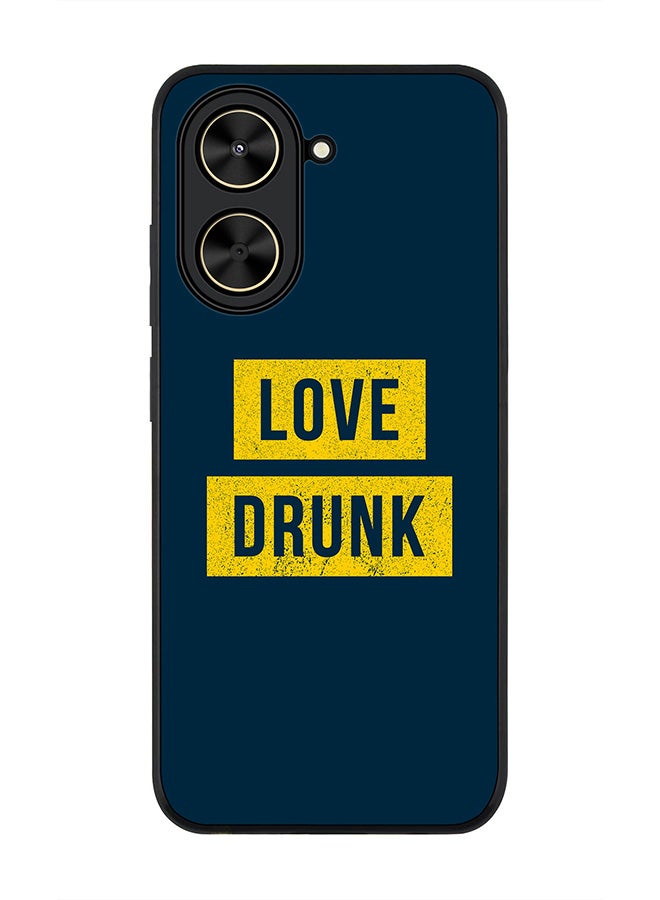 Stylizedd For Xiaomi Poco C71 / Redmi A5 4G Case,Slim fit Camera Protection, Shockproof Thin Phone cover  - LoveDrunk